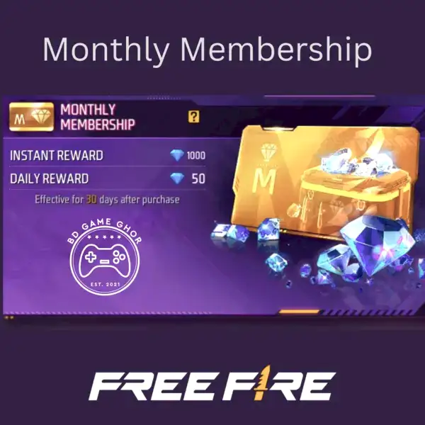 Free Fire Monthly Membership BD